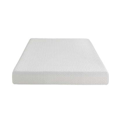 Materasso Queen Size traspirante in memory foam Cool Gel, bianco, materasso in scatola, materasso comfort rigido
