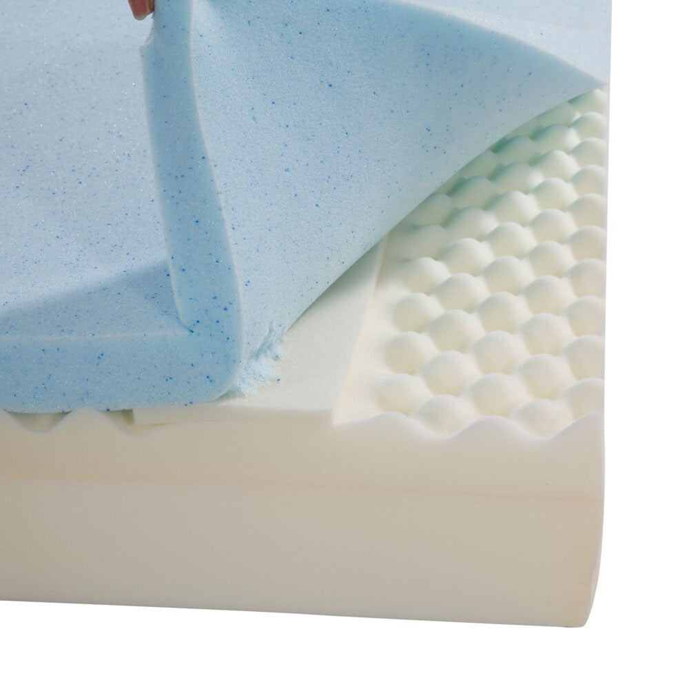 Materasso in memory foam Cool Firm da 8 pollici con 2 cuscini