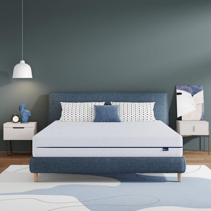 Materasso in memory foam gel medio da 8'' in una scatola con fodera staccabile