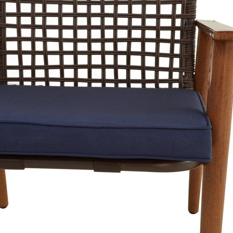 Set da conversazione per esterni in rete da 9 pezzi