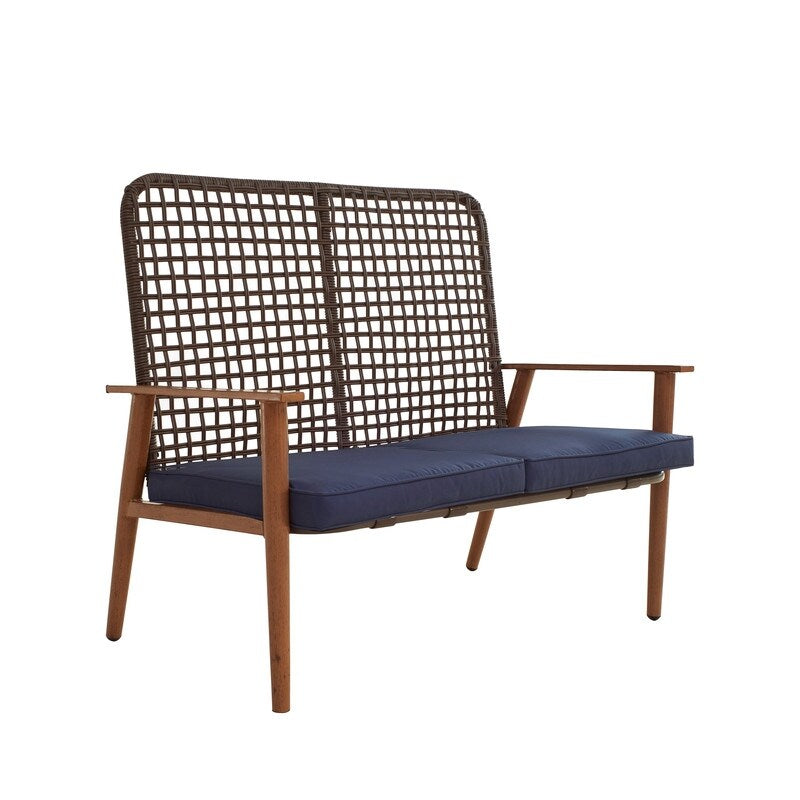 Set da conversazione per esterni in rete da 9 pezzi