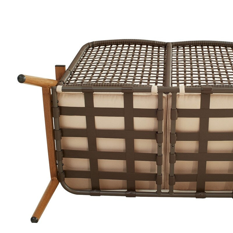 Set da conversazione per esterni in rete da 9 pezzi