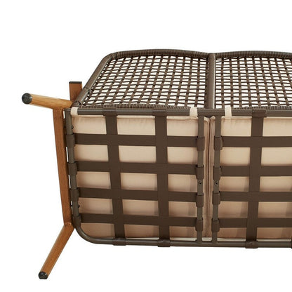 Set da conversazione per esterni in rete da 9 pezzi