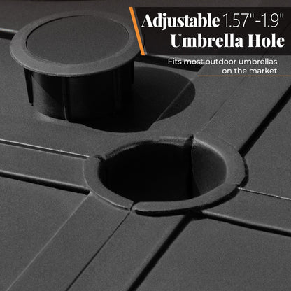 MAISON ARTS Set da pranzo per patio da 9 pezzi, tavolo quadrato in metallo da 60 pollici e 8 sedie da pranzo girevoli