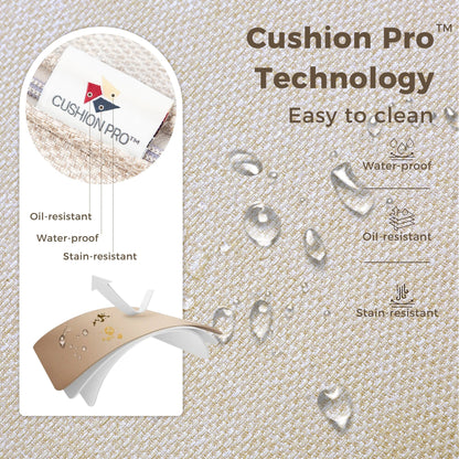 Divano componibile da esterno con schienale alto, set da conversazione, mobili da giardino in vimini e rattan, 9 posti, con tavolo e braciere