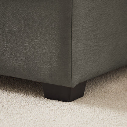 Divano letto largo 96 con chaise longue reversibile e letto estraibile