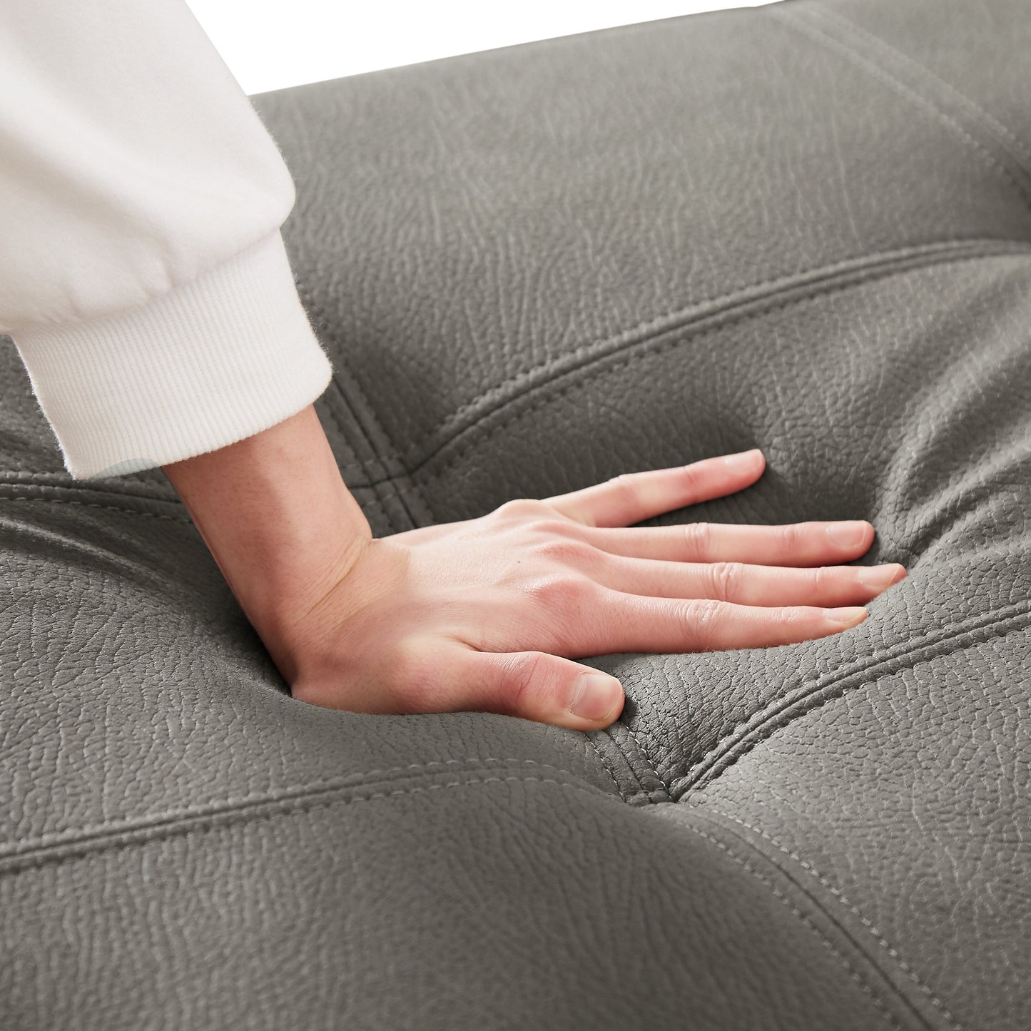 Divano letto largo 96 con chaise longue reversibile e letto estraibile