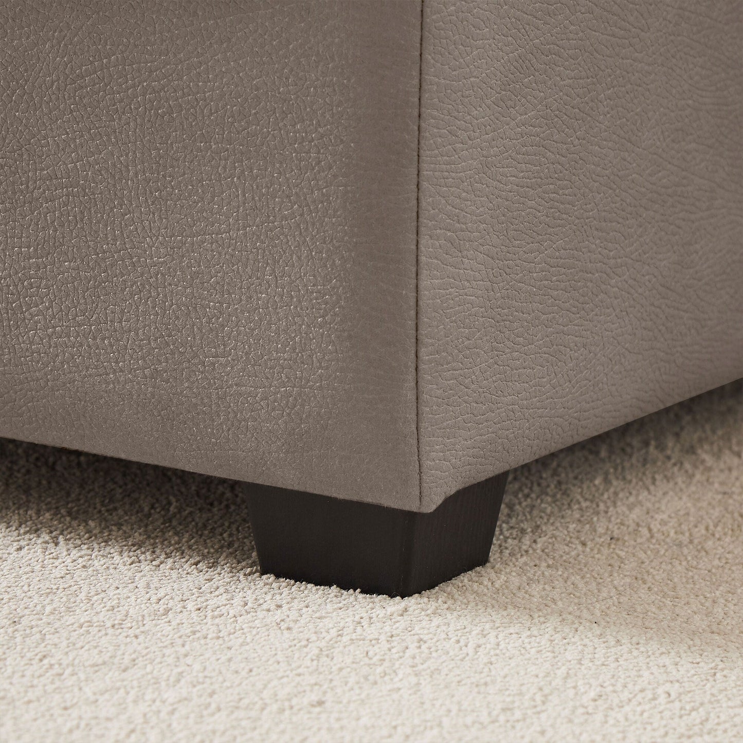 Divano letto largo 96 con chaise longue reversibile e letto estraibile