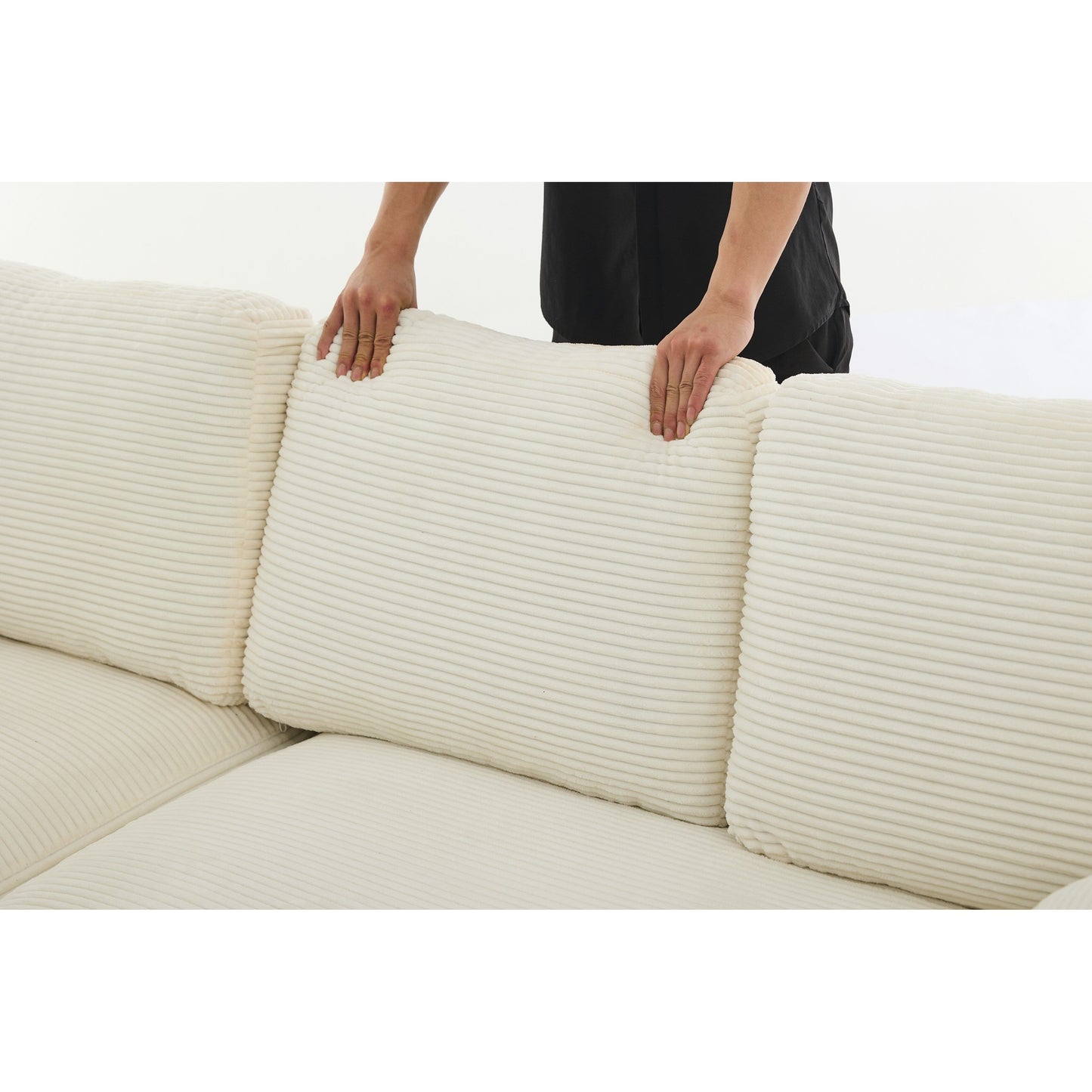 Set di divani componibili modulari da soggiorno 99*69, divano letto imbottito per soggiorno, camera da letto, combinazione libera da 2 pezzi