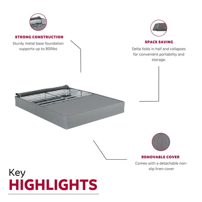 9 Base per materasso pieghevole con struttura in metallo moderno