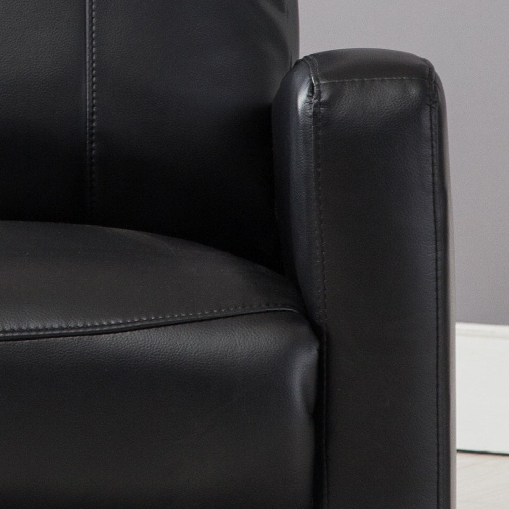 Poltrona reclinabile da lettura elettrica piccola in similpelle moderna AC Pacific