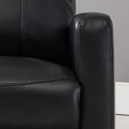 Poltrona reclinabile da lettura elettrica piccola in similpelle moderna AC Pacific