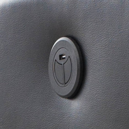 Poltrona reclinabile da lettura elettrica piccola in similpelle moderna AC Pacific