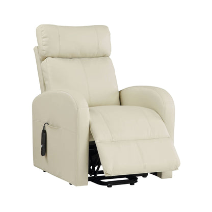 Poltrona reclinabile ACME Ricardo con sollevamento elettrico in beige