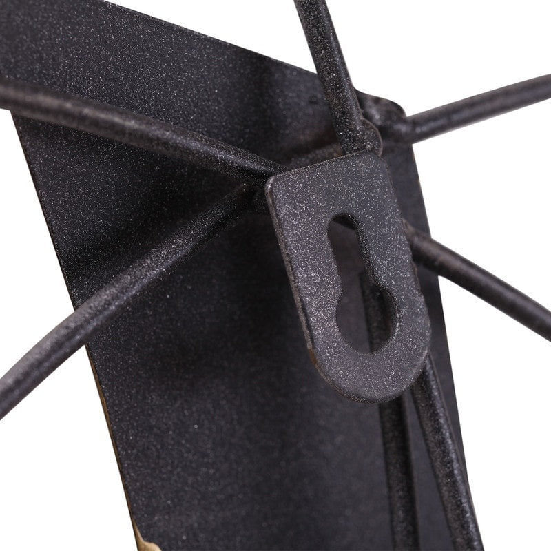 Scultura decorativa astratta in metallo da appendere alla parete, arte moderna, Adeco