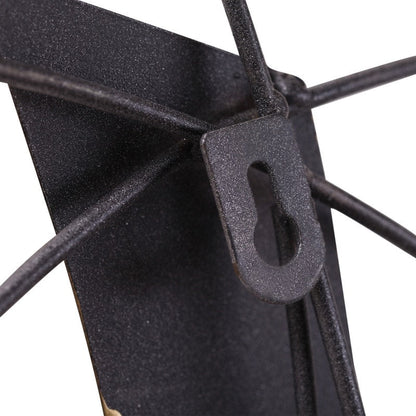 Scultura decorativa astratta in metallo da appendere alla parete, arte moderna, Adeco