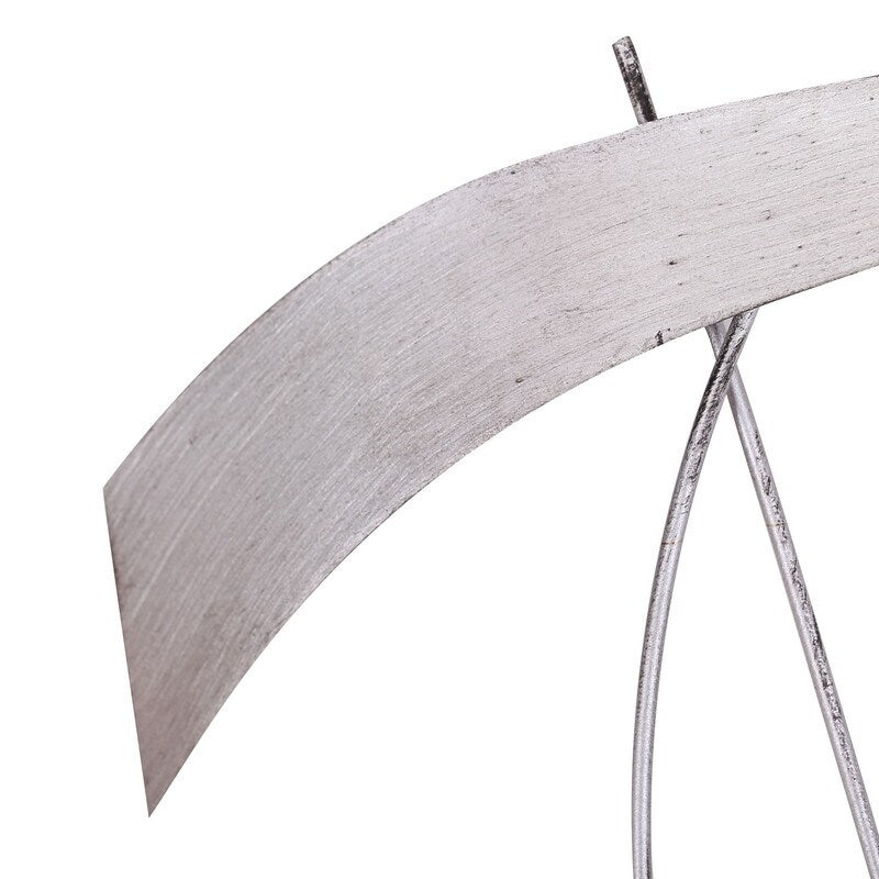 Scultura decorativa astratta in metallo da appendere alla parete, arte moderna, Adeco