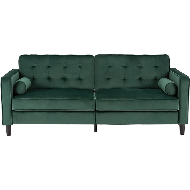 Divano moderno di metà secolo AECOJOY 84.2 con 2 cuscini di supporto