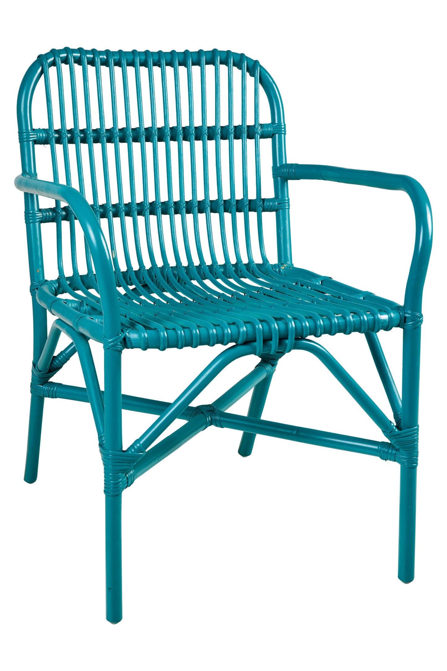 Delicieux - Poltroncina In Rattan Turchese