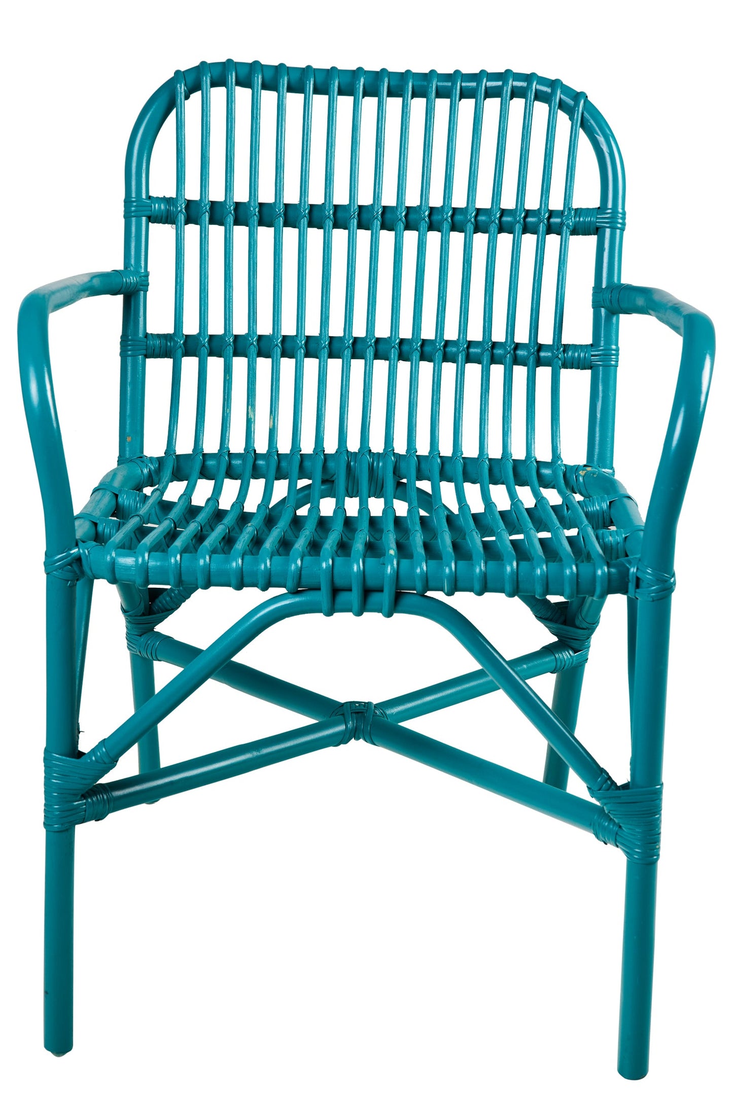 Delicieux - Poltroncina In Rattan Turchese