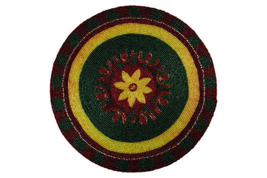 Beluga - Set Sottopiatti 1/4 C/Perline