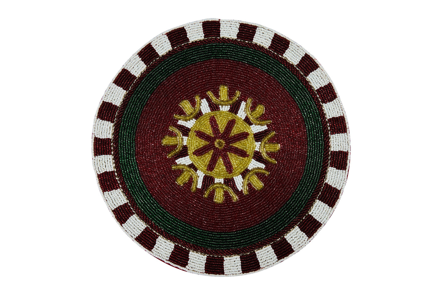 Beluga - Set Sottopiatti 1/4 Rosso/Verde