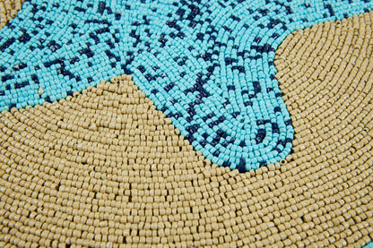 Sea Food - Sottopiatti Set 1/4 Con Perline Dis Stella Marina