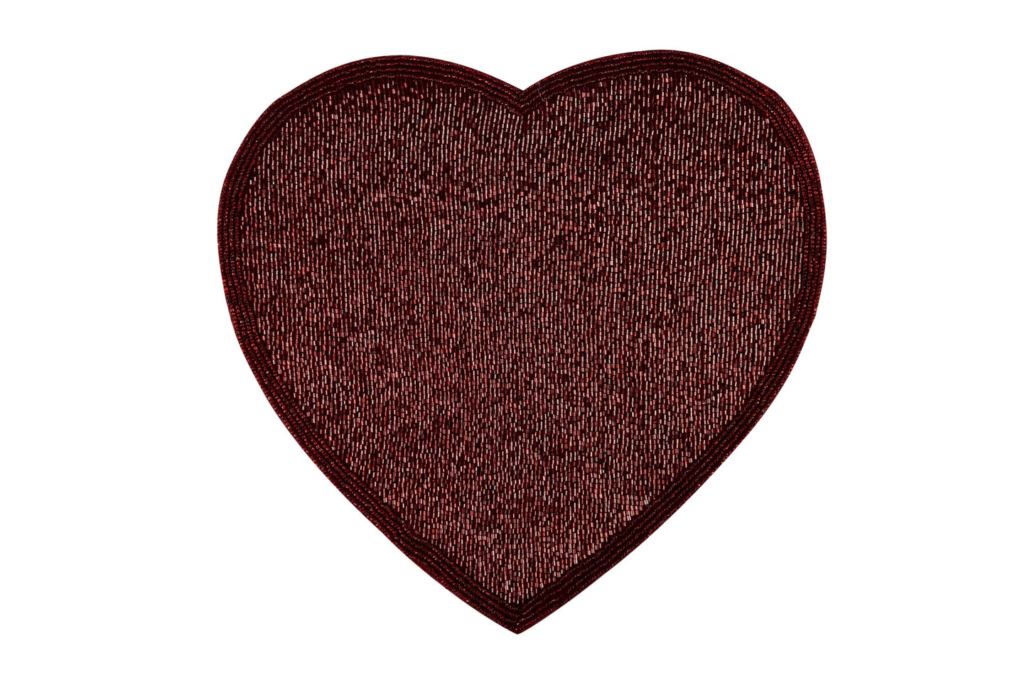 Delices - Sottopiatti Perline Cuore Set 1/2