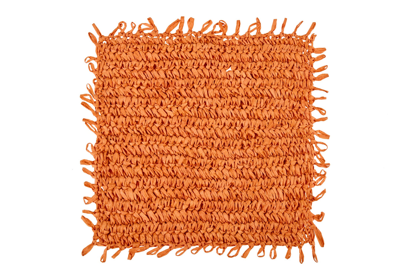 Mazorcas - Sottopiatti Set 1/4 Rafia Arancioni