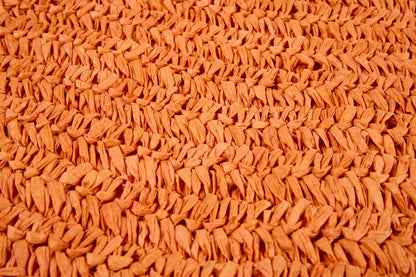 Mazorcas - Sottopiatti Set 1/4 Rafia Arancioni