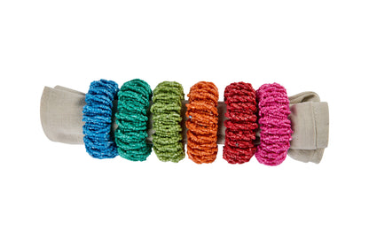 Calamari - Porta Tovaglioli Perline 6 Colori