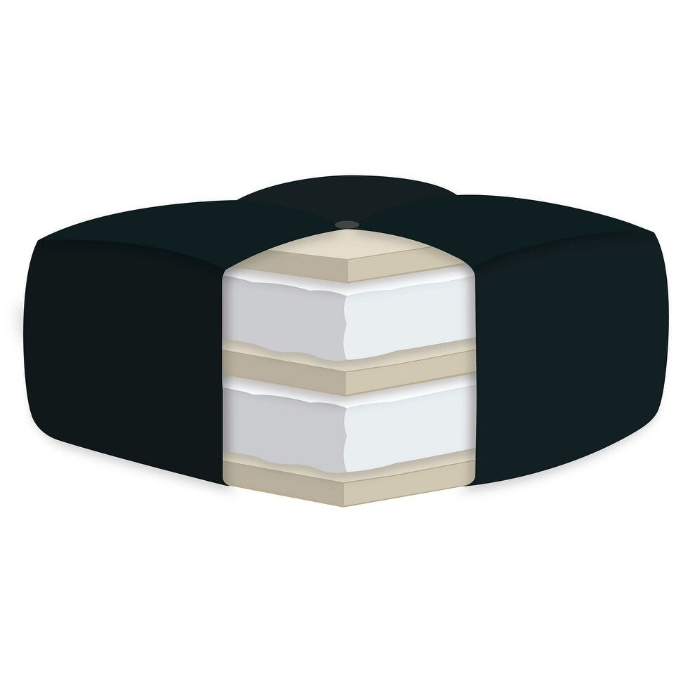 Materasso matrimoniale AJD Home Youth da 6 pollici, materasso matrimoniale in una scatola, materasso matrimoniale in schiuma da pavimento 75 x 39