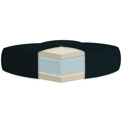 Materasso singolo AJD Home da 6 pollici per ragazzi, schiuma singola 75 x 39