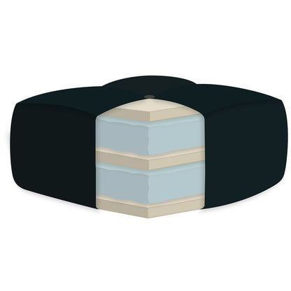 Materasso singolo AJD Home da 8 pollici per ragazzi, schiuma doppia 75 x 39