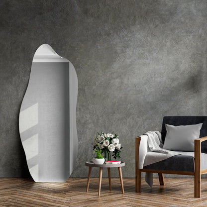 Specchio da parete irregolare asimmetrico ALYA