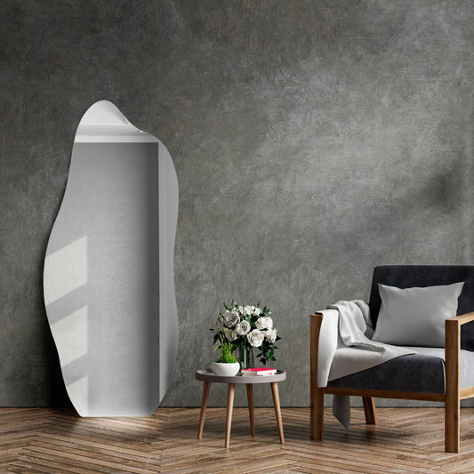 Specchio da parete irregolare asimmetrico ALYA