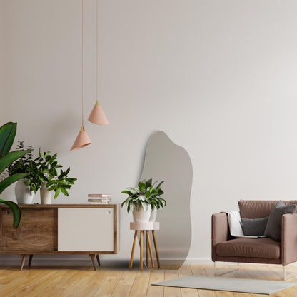 Specchio da parete irregolare asimmetrico ALYA