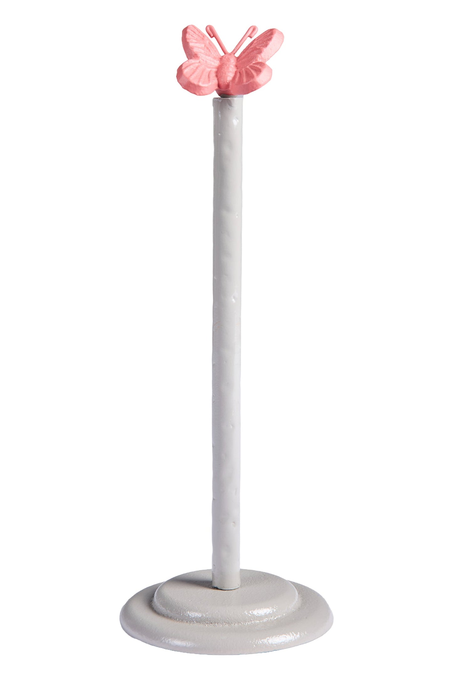 Alhoa - Porta Scottex Grigio Con Farfalla Rosa