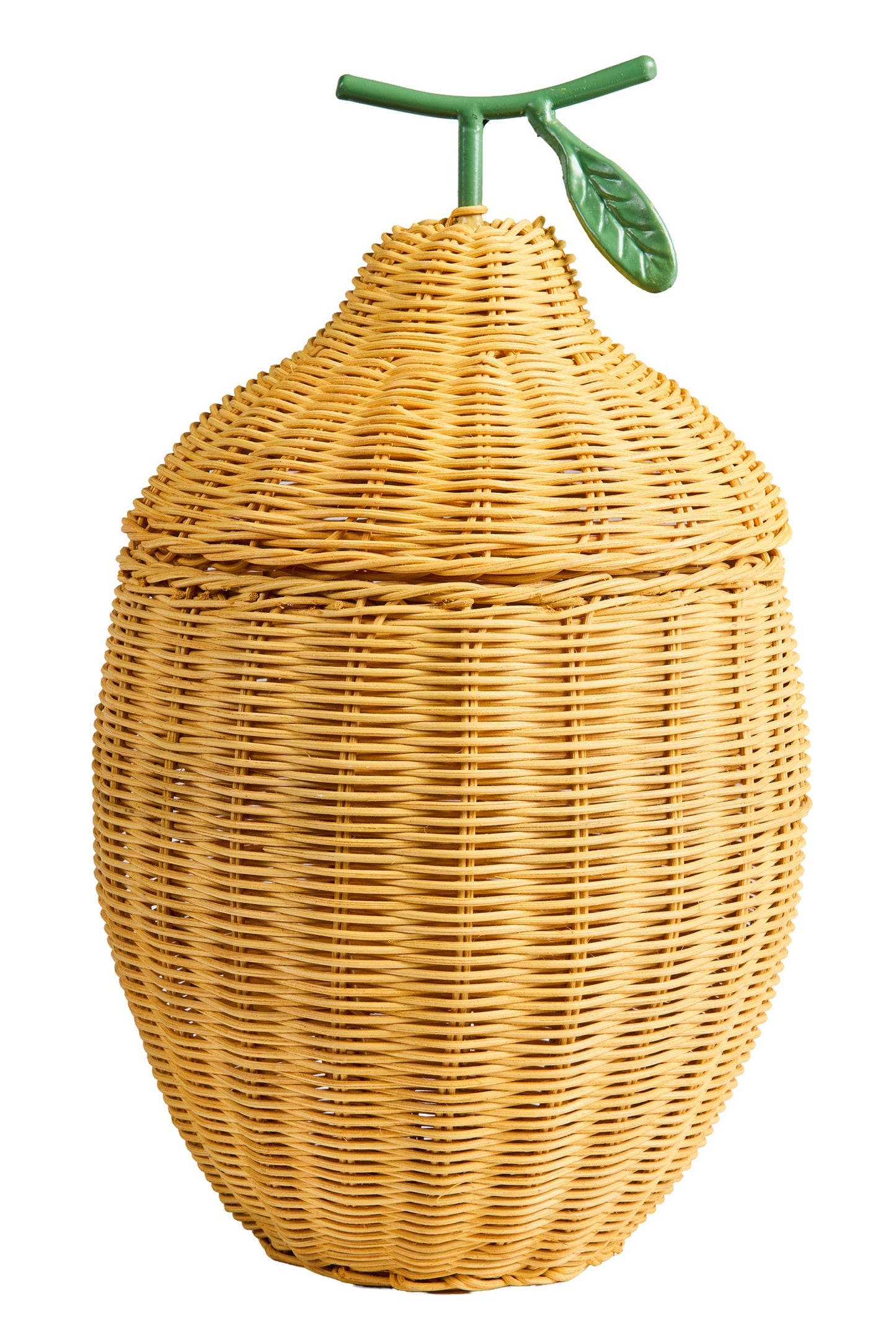 Alhoa - Cestino Forma Limone Con Coperchio