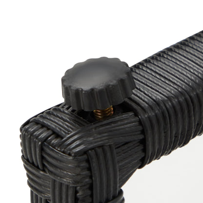 Set da bar in vimini per patio AVAWING da 3 pezzi con fodera per cuscino extra