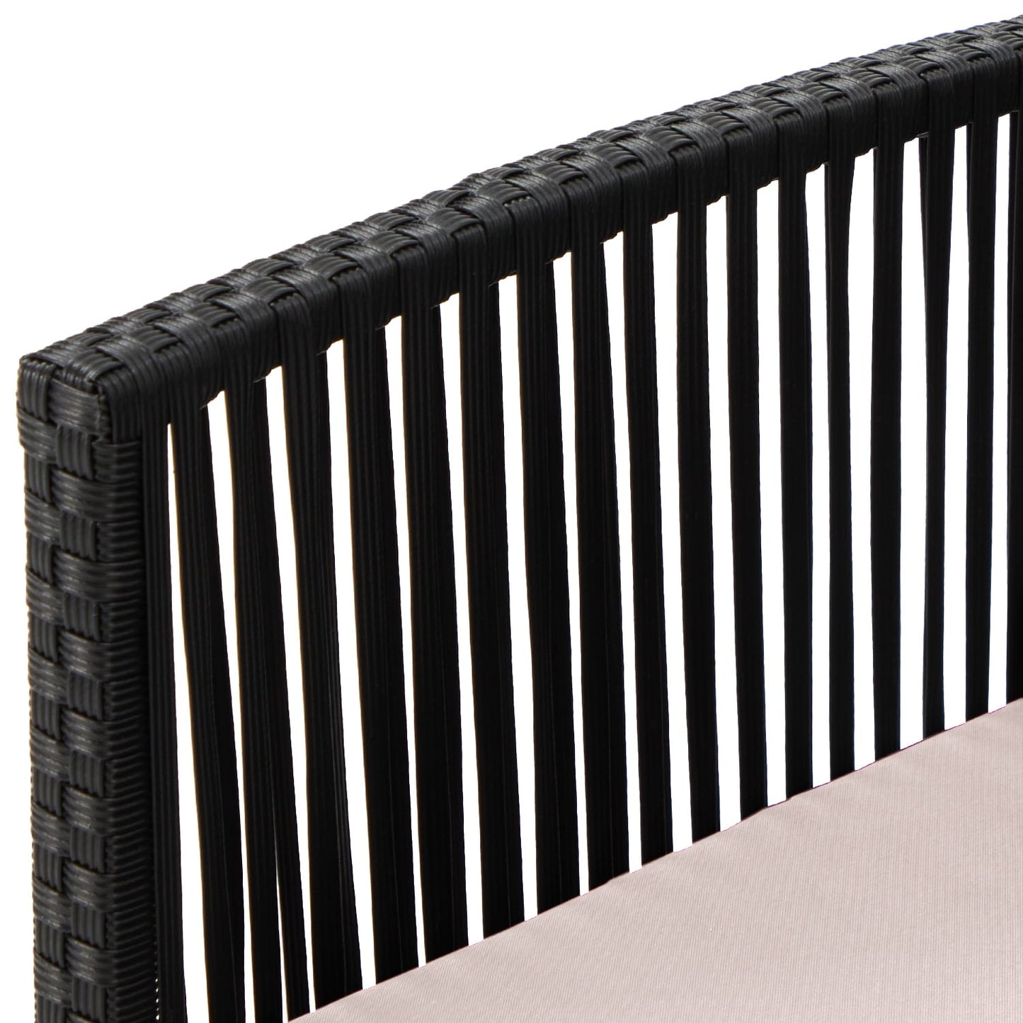 Set da bar in vimini per patio AVAWING da 3 pezzi con fodera per cuscino extra