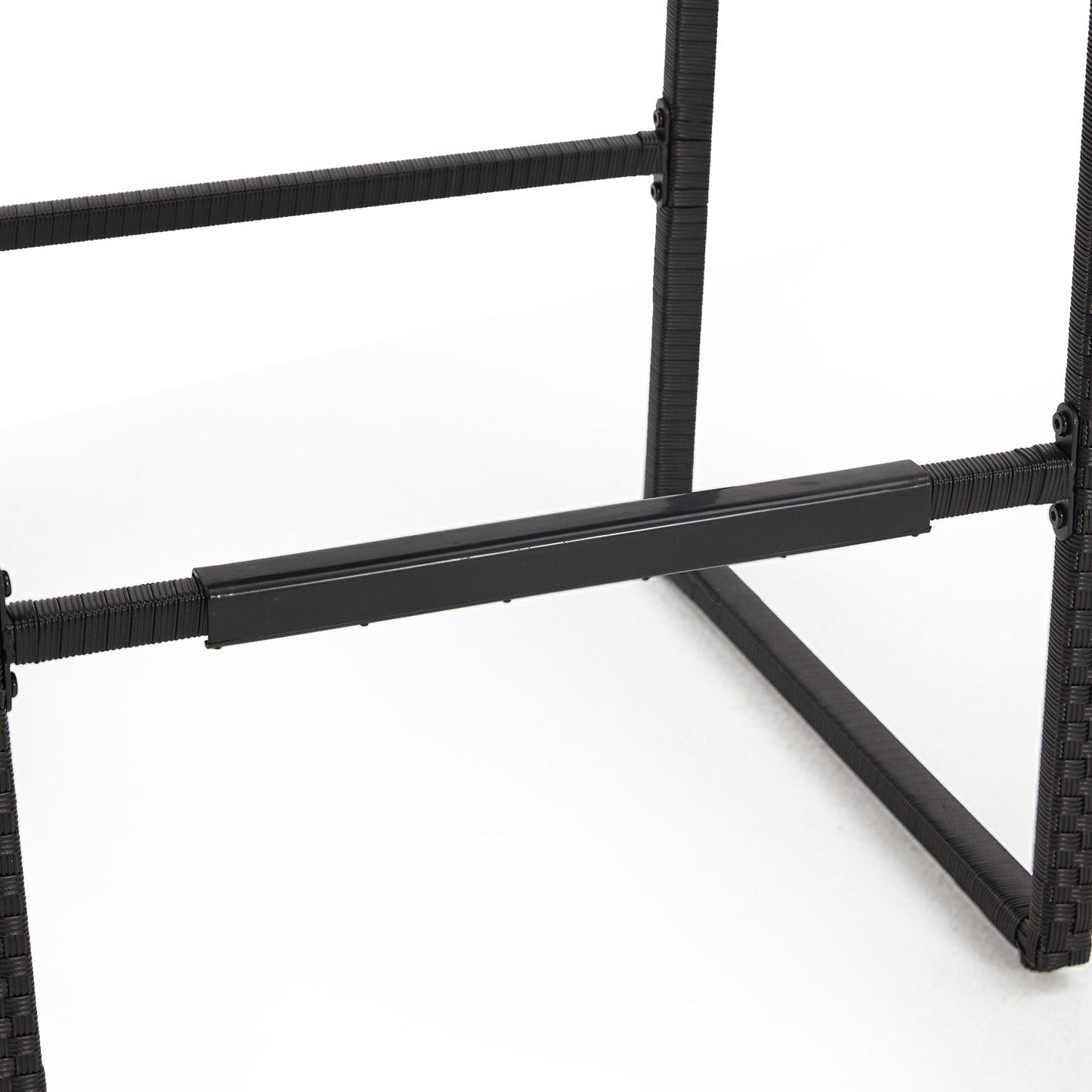 Set da bar in vimini per patio AVAWING da 3 pezzi con fodera per cuscino extra