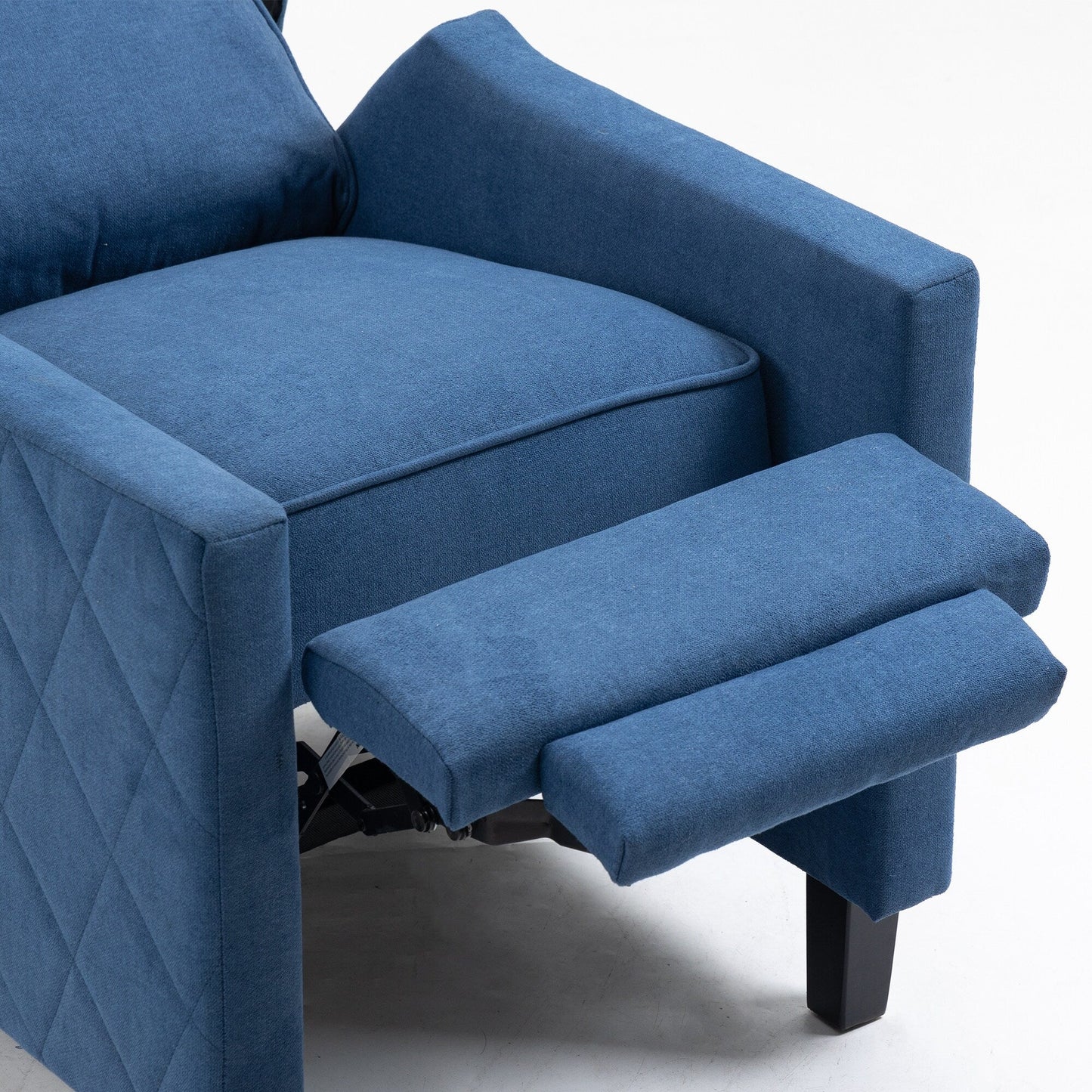 AVAWING Set di 2 poltrone reclinabili con schienale a spinta e schienale ad ala in lino