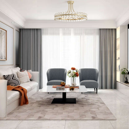 Lampada da soffitto semi-incassata Elvira Wagon Wheel Crystal a 8 luci