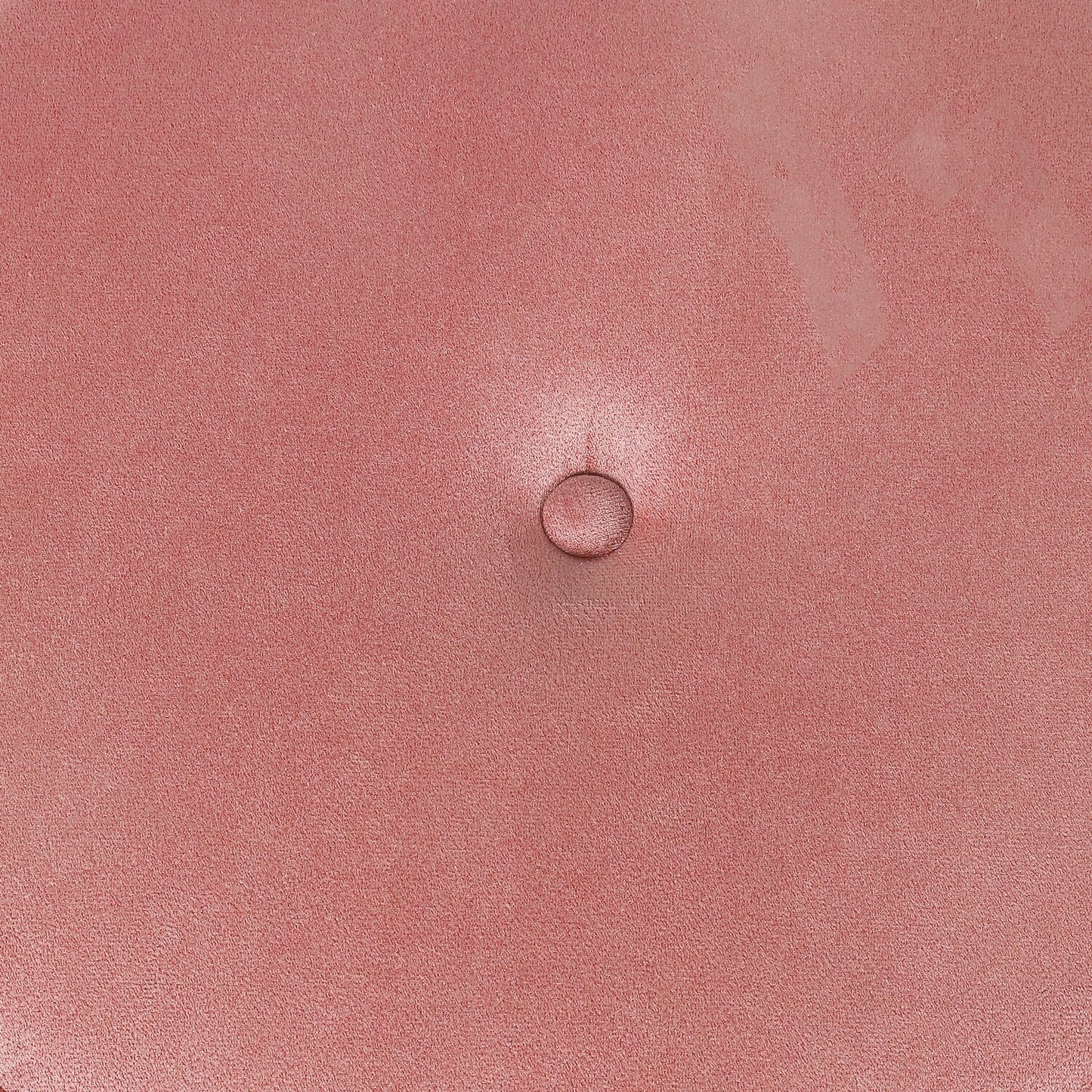 Sgabello da toeletta girevole rotondo in velluto regolabile Adeco, sedia da trucco