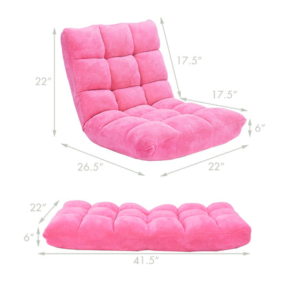 Divano letto regolabile da pavimento, divano letto multifunzionale e letto pigro