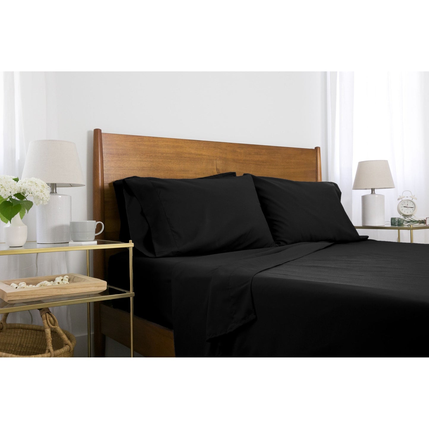 Set di lenzuola ultra morbide per materasso regolabile, king size, 7 pezzi