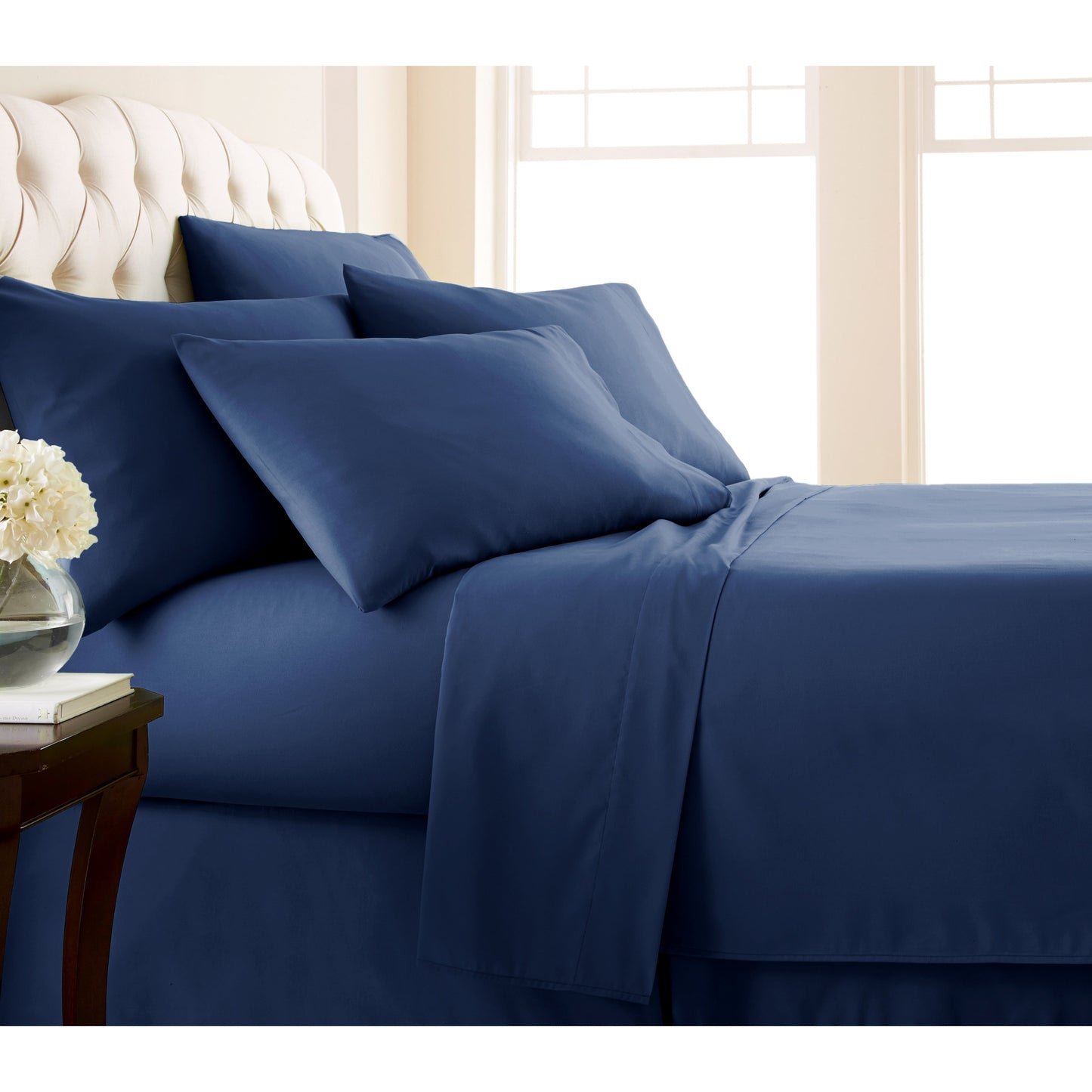 Set di lenzuola ultra morbide per materasso regolabile, king size, 7 pezzi