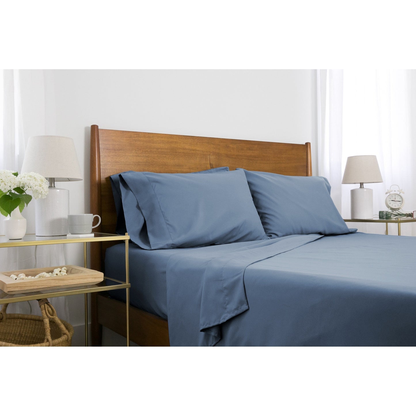 Set di lenzuola ultra morbide per materasso regolabile, king size, 7 pezzi