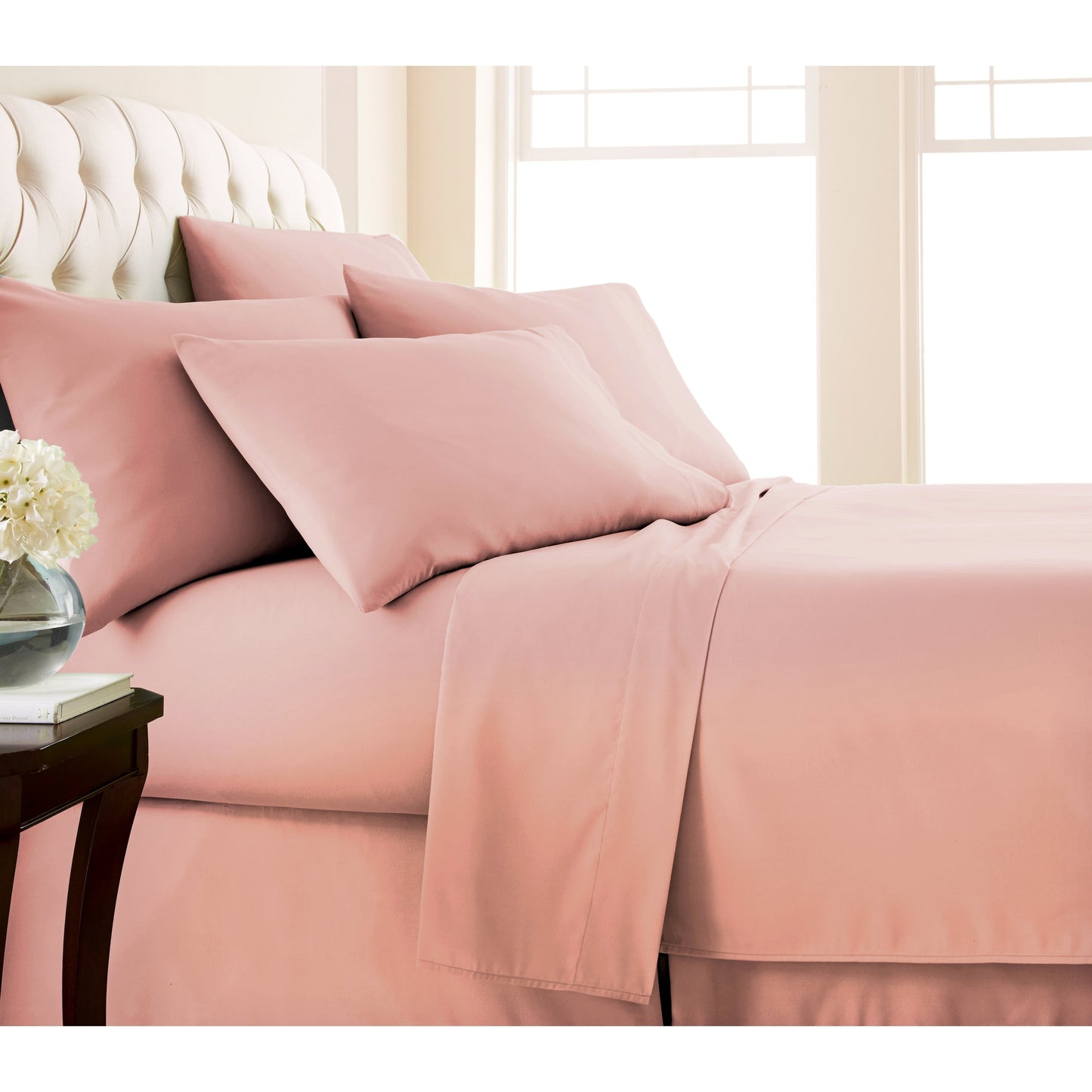 Set di lenzuola ultra morbide per materasso regolabile, king size, 7 pezzi